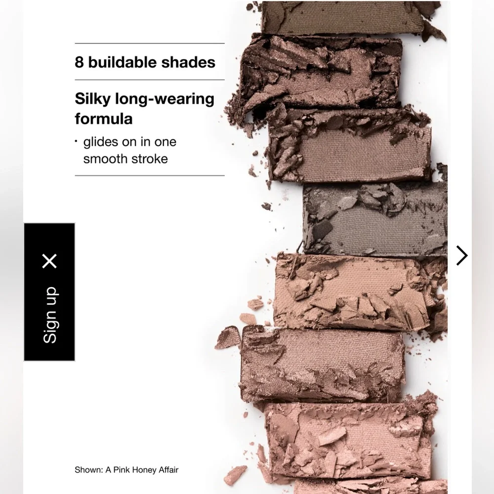 Clinique A Pink Honey Affair Eyeshadow Palette